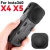 Lens Cap for Insta360 X5 X4 Protector Cover Accessories Insta 360 X4 Camera Anti-dust Anti-scratch Silicone Lens Protective Case