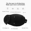Soft 3D Contoured Sleeping Mask Breathable Eye Shade Comfortable Lightweight Eye Cover for Men and Women Night Travel Rest Aid