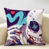 SSans Undertale Anime Cushion Cover Natural Linen Organic Fabric DoubleSided Printing Room Sofa Decor Pillow Case