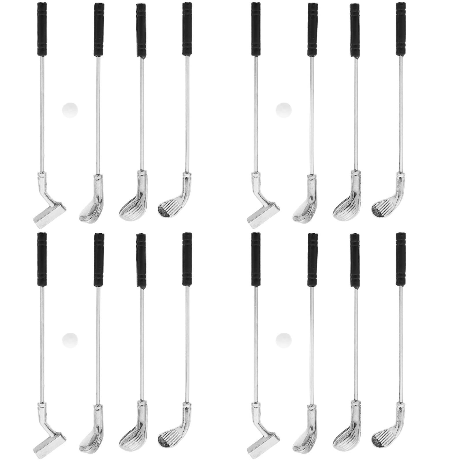 

Lurrose Кукольный домик Миниатюрный набор клюшек для гольфа из сплава Прочный и реалистичный Мини-дом Детям Отличные подарки 112 & Пластик, Дизайн, Украшения, Игрушки,