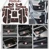 Venattu Latest Improved Mitsubishi Outlander 3rd Generation 2021 PHEV GN0W Pocket Door Pocket Rubber Interior Console Floor and Scratch Easy Interior
