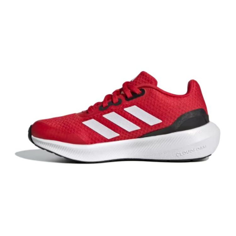 Adidas Runfalcon 2.0 Durable Breathable Low-Top Running Shoes Kids Sneakers Red White HP5841