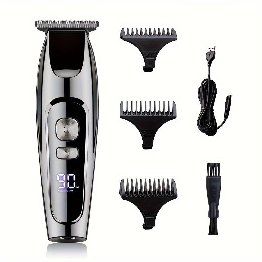 

Электрическая машинка для стрижки волос, профессиональная бритва, электрическая машинка для стрижки, машинка для стрижки лысых волос Divine Tool, подарок на День отца серый