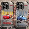 HOT Cars L-Lightning M-McQueen Pokovený kryt na telefon Pro Google Pixel 10 9 8 7 9a 8a 7a Pro XL 5G Ochrana proti pádu Airbag
