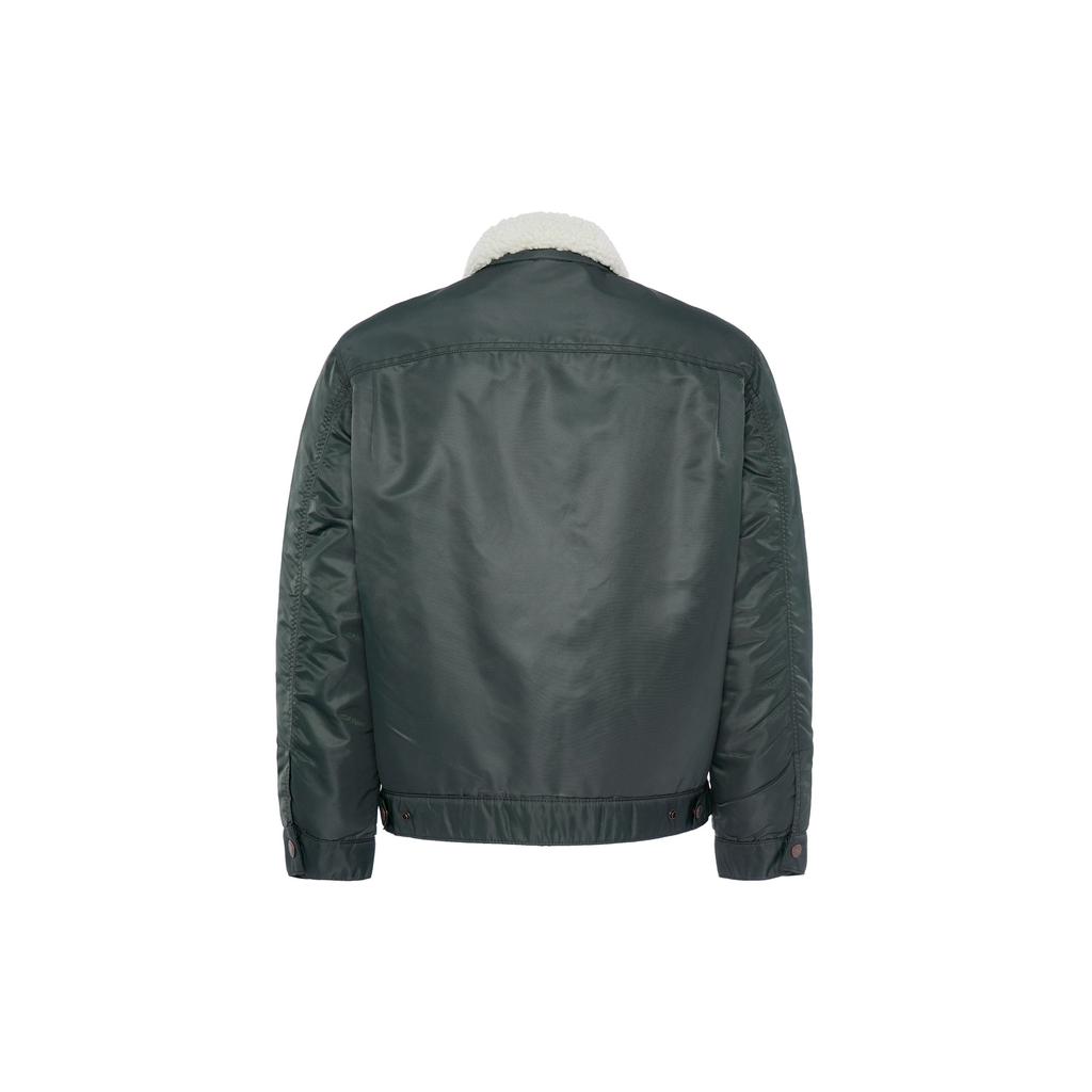 Levis Veste de travail coupe ample couleur unie Homme vestes Vert foncé A3267-0001