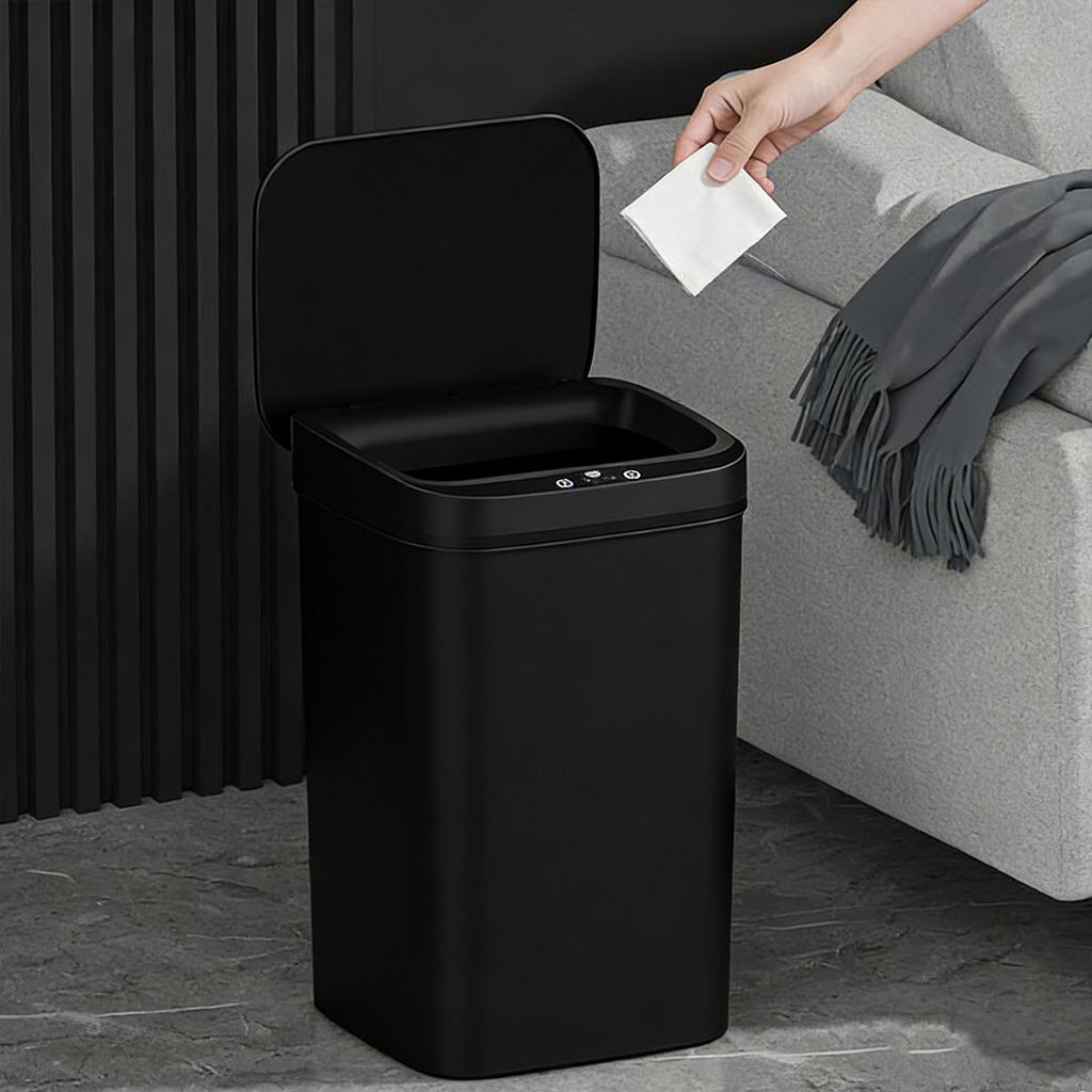 Motion Sensor Trash Can 18L ed Odor Control Touchless Garbage Can IPX5 Water Proof for Kitchen Bathroom