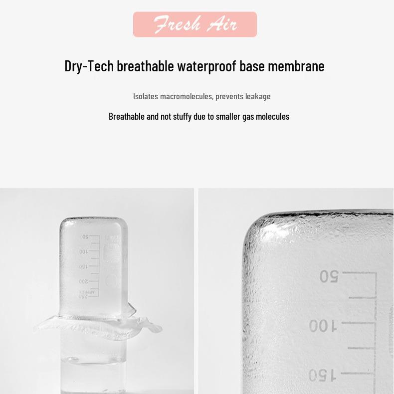 Almofadas de Amamentação Descartáveis Ultra-Finas Respiráveis Anti-Vazamento para o Verão - Almofadas para Mamilos Macias de Algodão à Prova de Vazamento