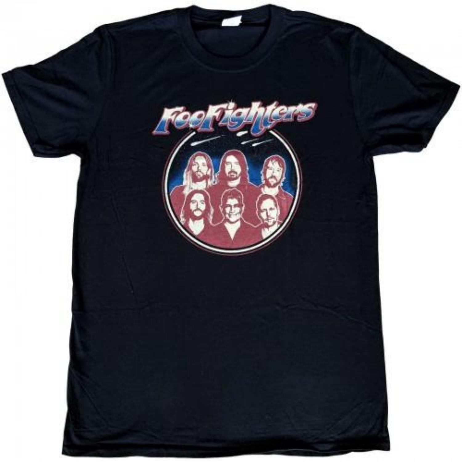 Foo Fighters Unisex Adult Back Print T-Shirt S чёрный