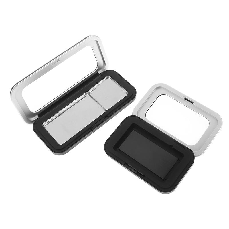 Leere magnetische Kosmetikpalette 1/2/3/4/6/7/12 Fächer Eisenplatte Lidschatten Rouge Lippenstift DIY Make-up Box