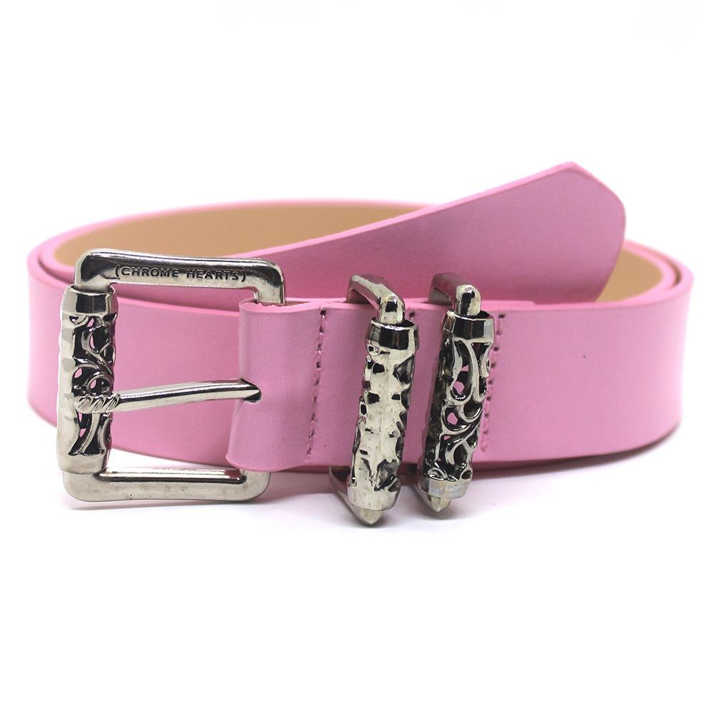 Punk Metal Buckle Belt Classic Style Waist Decoration Fashion Waist Belt Girl