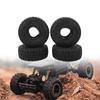 4pcs 1.9 Inch RC Crawler Wheel Tyre Shock Absorption RC Rubber Tyre Set for  for Redcat for Traxx