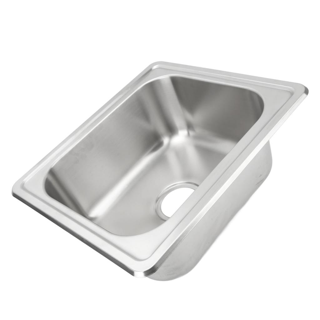 Bar Sink Brushed Process Rustproof Stainless Steel Sink for Bathroom Kitchen Bathroom RV Yacht 480x4