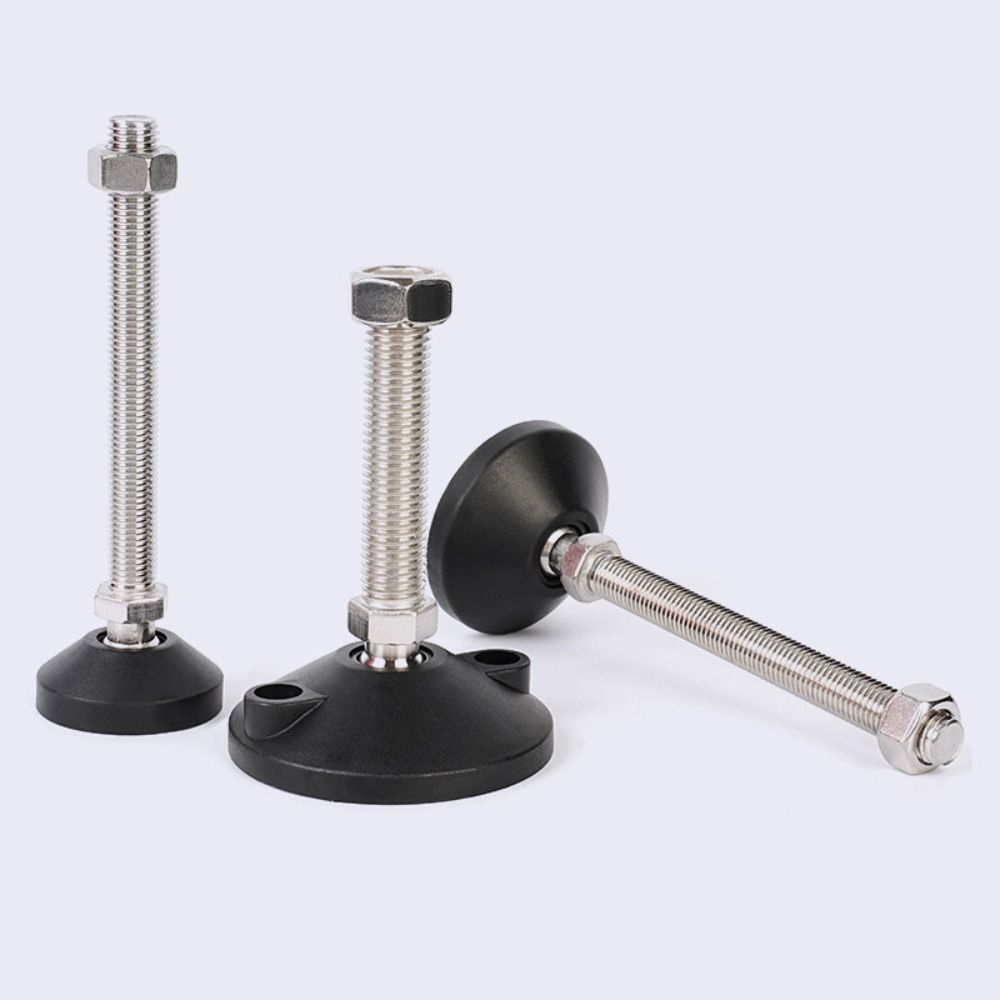 1Pcs Swivel Base Adjustable Leveling Feet Nylon Base Support Pad  For Appliance