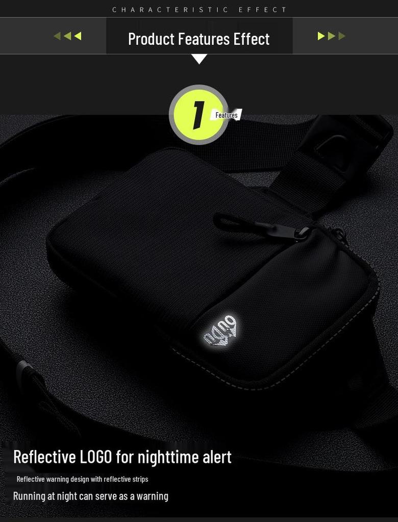 Wasserdichte Umhängetasche für Handy: Unisex Outdoor-Sport und Fitness