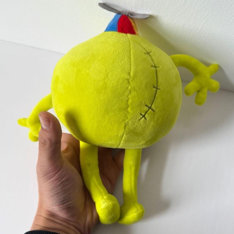 Bing Bong Scout Plush Toy Cute Green Cartoon Stuffed Animal with Propeller Hat Soft Plushie Doll From PEAK Game Perfect Kids Gift Fans and Collectors