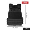 Tactical Vest Men Women Quick-Release Combat Load Bearing Oxford Fabric Multi-Pocket Outdoor Training