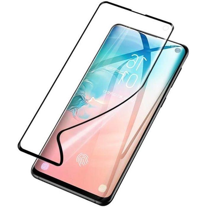 Film Protection Plastique Samsung Galaxy S10 - Protecteur Ecran Bord Nord Incurve Integral [Phonillico®]