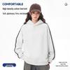 MINISO Men's 2026 Autumn Color-block Hooded Sweatshirt