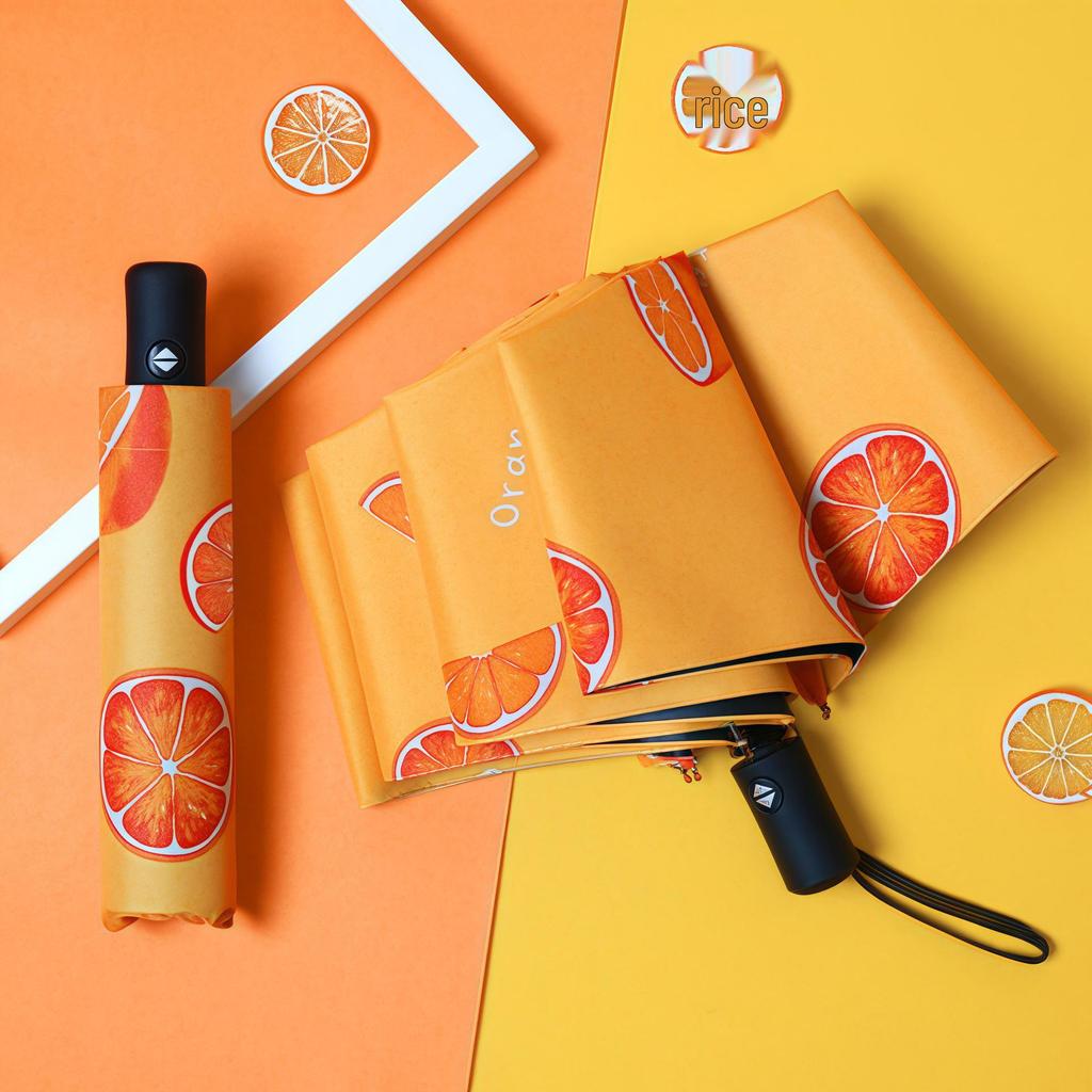 Składany parasol ochronny przed UV do podwójnego użytku na słońce i deszcz