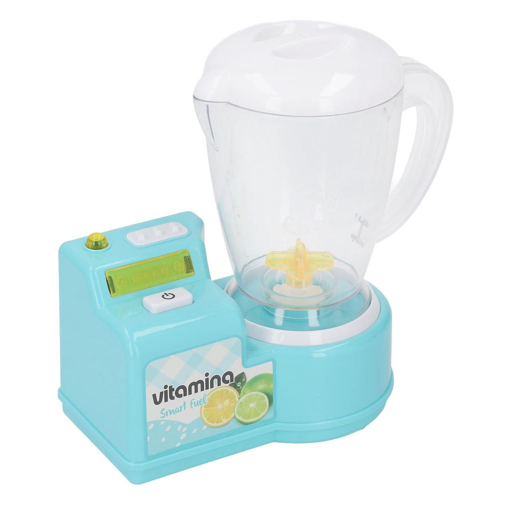 Blender Toy Kitchen Accessories Pretend Play Appliance Toy Interactive Educational Smoothie Maker