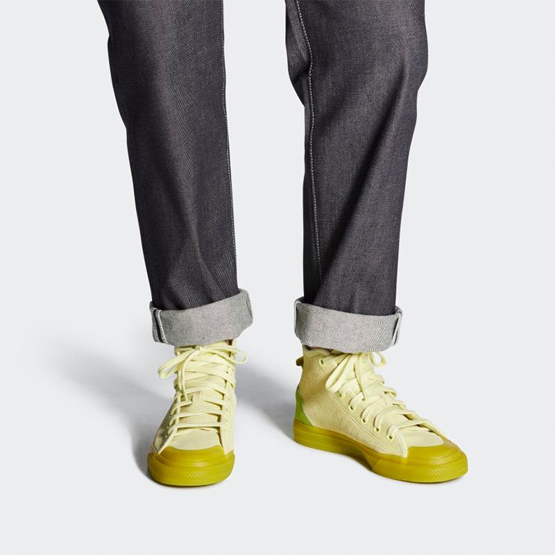 Adidas Nizza Hi Rf 'Ice Yellow Green' Women's FW4542