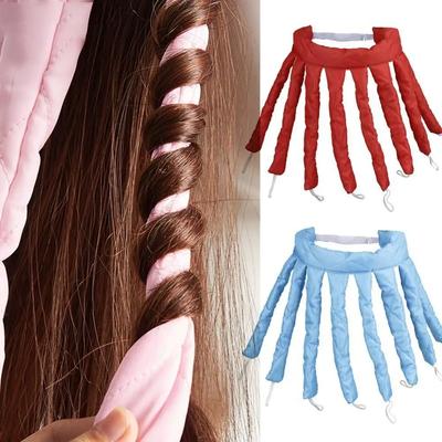 Mode Hitzefreier Fauler Lockenwickler DIY Weiche Welle Lockenstab Oktopus Locken Seidenband Faules Haar Styling Werkzeuge