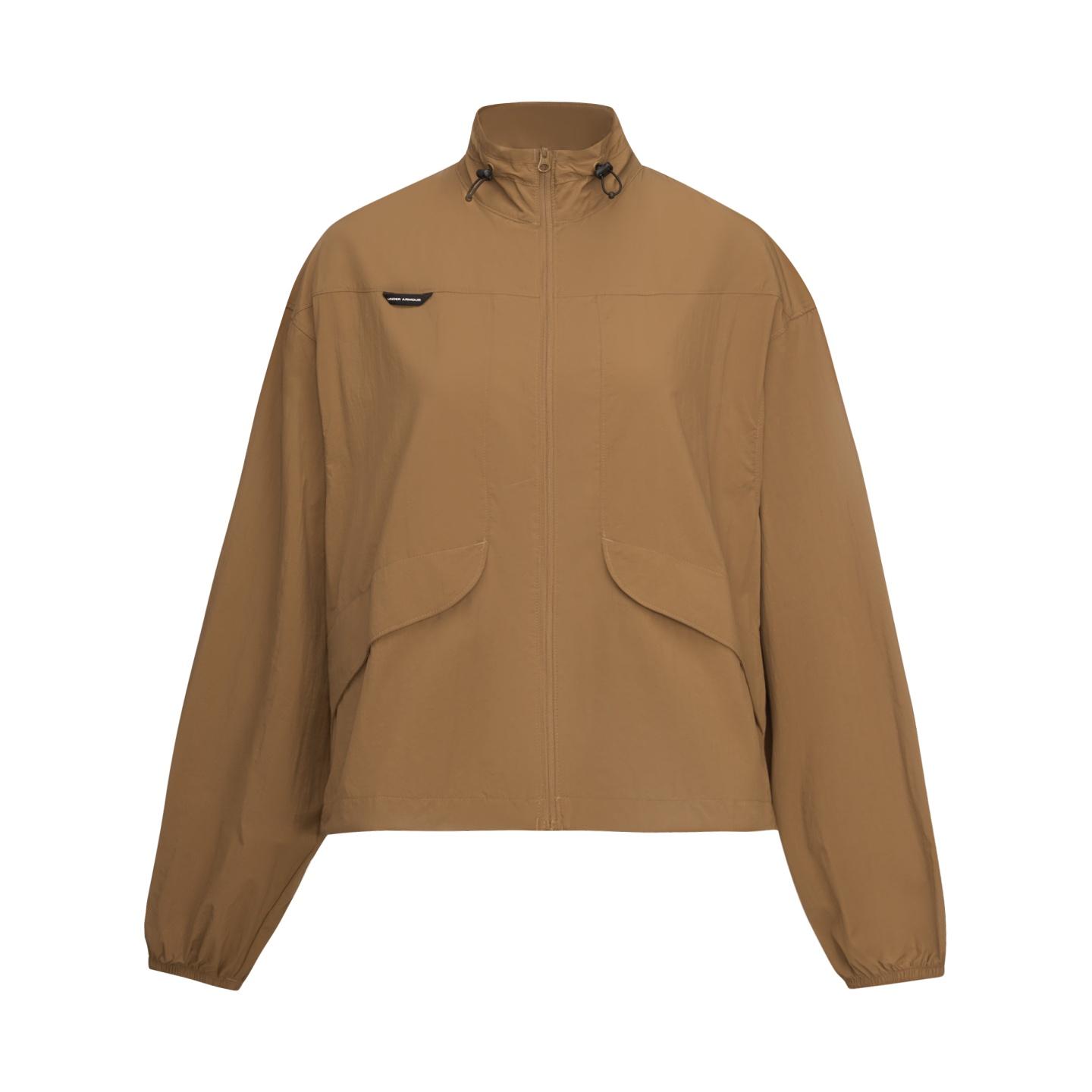

Under Armour Уличная куртка с защитой от солнца на шнурке с воротником-стойкой Женские куртки 6014254-253 XS