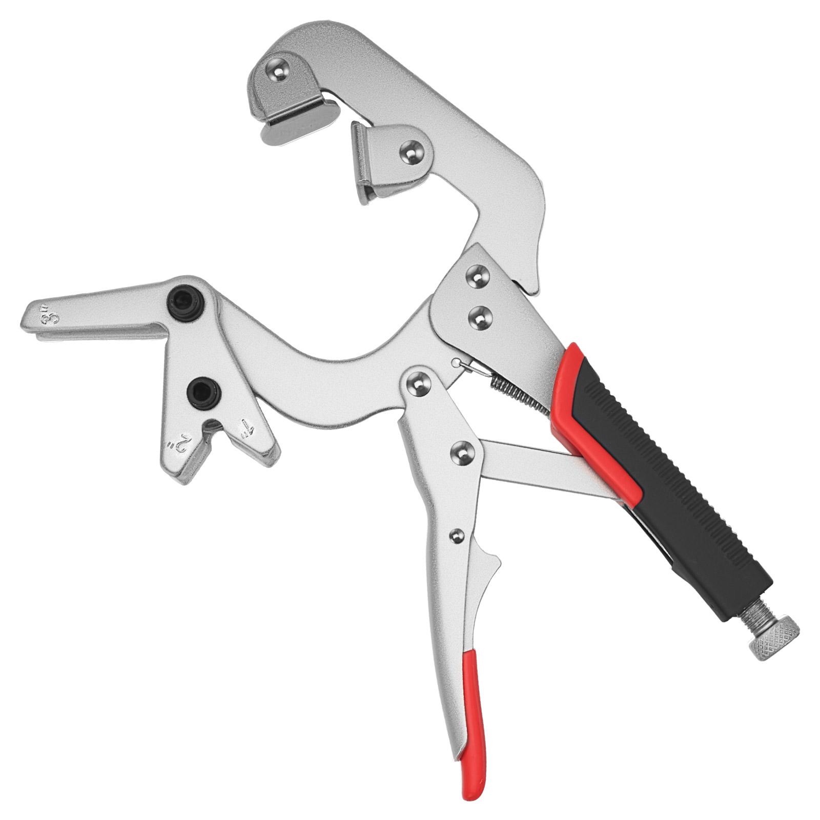 

Multi purpose C-type clamp lock pliers with adjustable welding pipe pliers stable labor-saving and ergonomic grip