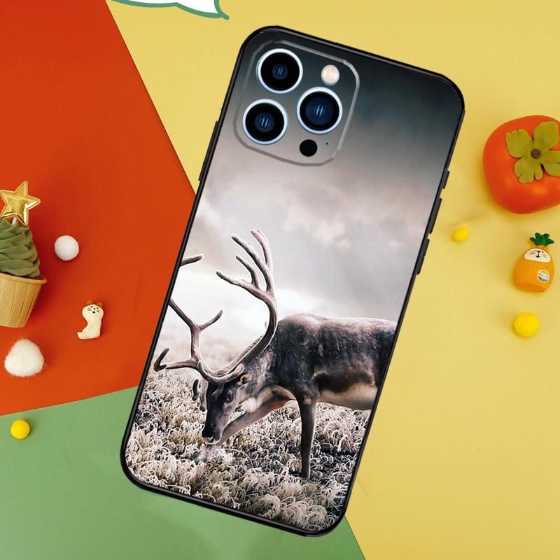 

Deer Hunting Camo Phone Case For iPhone 17 Pro Max 16 15 14 13 12 11 Pro Max Plus 12 13 Mini 16e 17 Air Cover iPhone 15 Pro