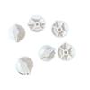 Light Almond Timer Switch Knobs 6 Pieces for FD Series Timers Easy Install Replacement for FD Spring Wound Timers