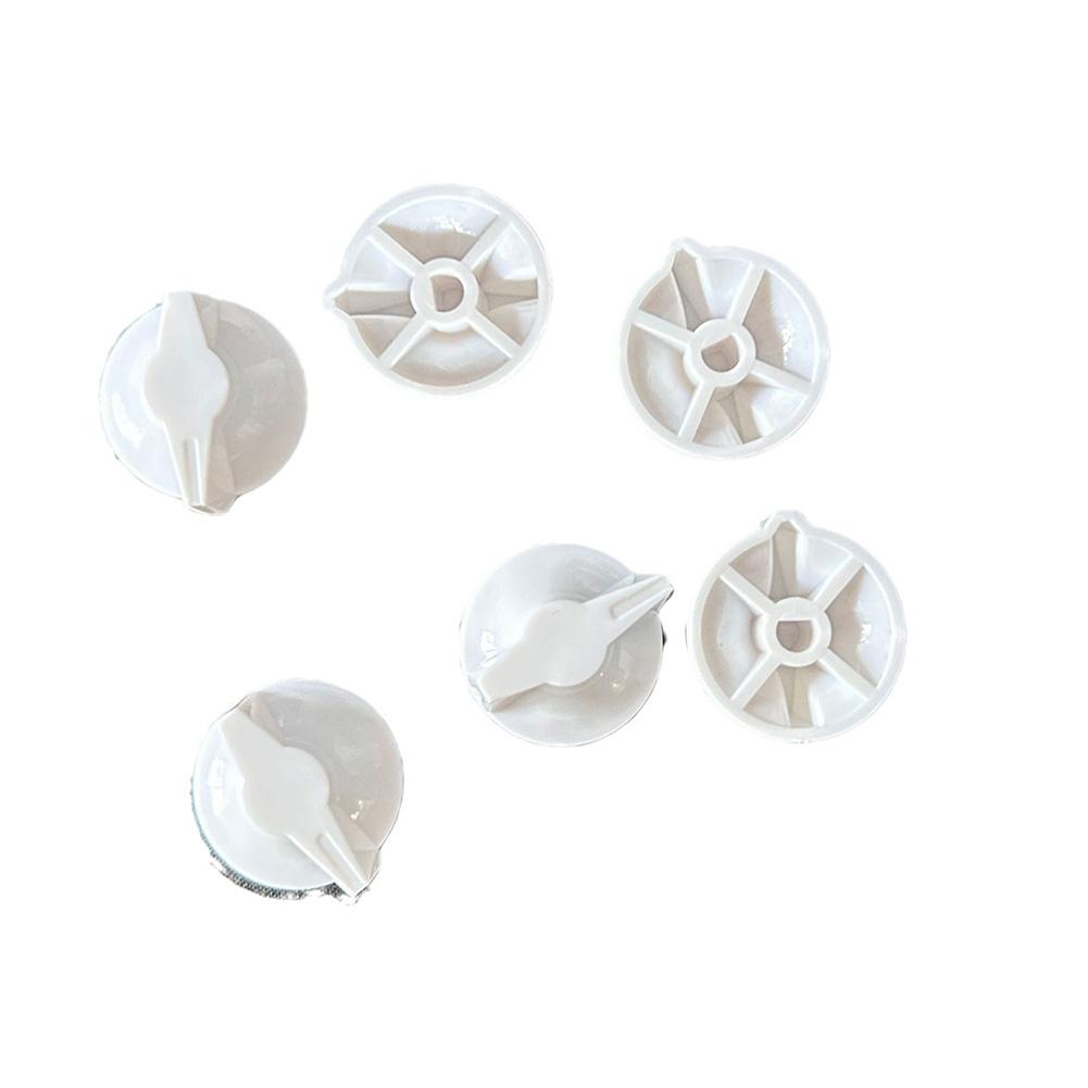 Light Almond Timer Switch Knobs 6 Pieces for FD Series Timers Easy Install Replacement for FD Spring Wound Timers