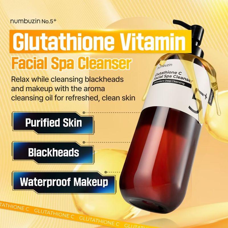 numbuzin - No. 5 Glutathione C Facial Spa Cleanser