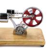 Mini Hot Air Stirling Engine Motor Model Colorful LED Electricity Power Generator Educational