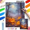 Pumpkin Digital Halloween Oil Painting Painting Art Coloring Painting Handmade Diy Home Decoration Painting