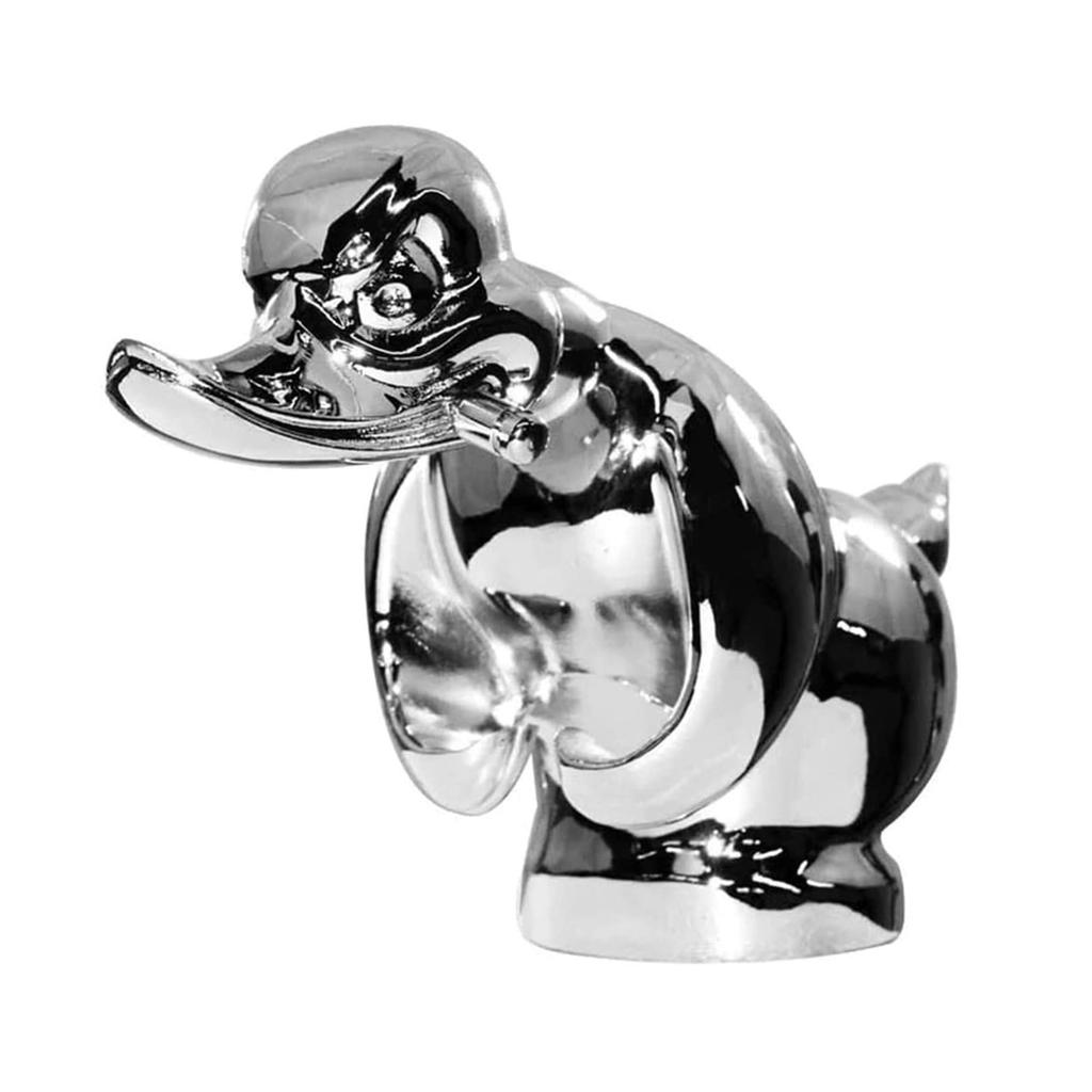 Angry Hood Trim, 3D Car Chrome Metal Hood Trim, Electroplating Black/Silver, Polished High Gloss, Angry Car, Tabletop Trim