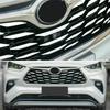 For Toyota Highlander 2020-2022 Chrome Stainless Front Bumper Grille Decal Trim