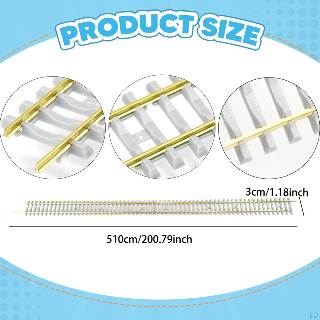 Model Train Parts for Micro Landscaping, Scale Railway Track, DIY Preschool