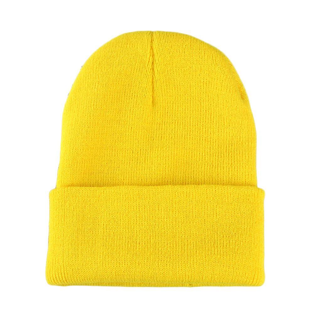 Thickened Beanie Caps Keep Warm Knitted Hat Casual Winter Hats  for Men Women