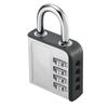 1 Stück großes Industrieschloss, farbiges Vorhängeschloss für Tür, Lagerschrank, Passwortschloss, Zahlenschloss, 4-stelliges Passwortschloss ZPG