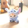Lilo Stitch Plush Animal Keychain With Short Velvet Fabric Travel Doll Daily
