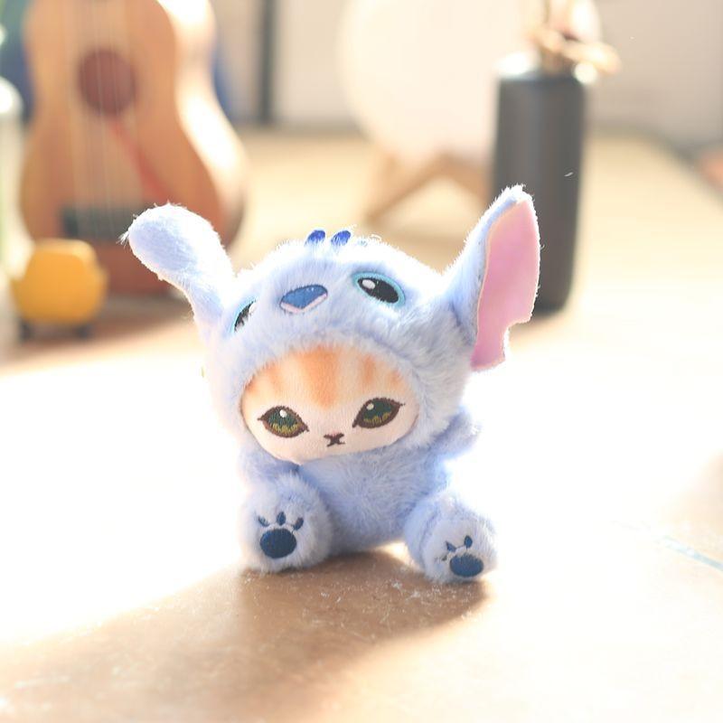 Lilo Stitch Plush Animal Keychain With Short Velvet Fabric Travel Doll Daily