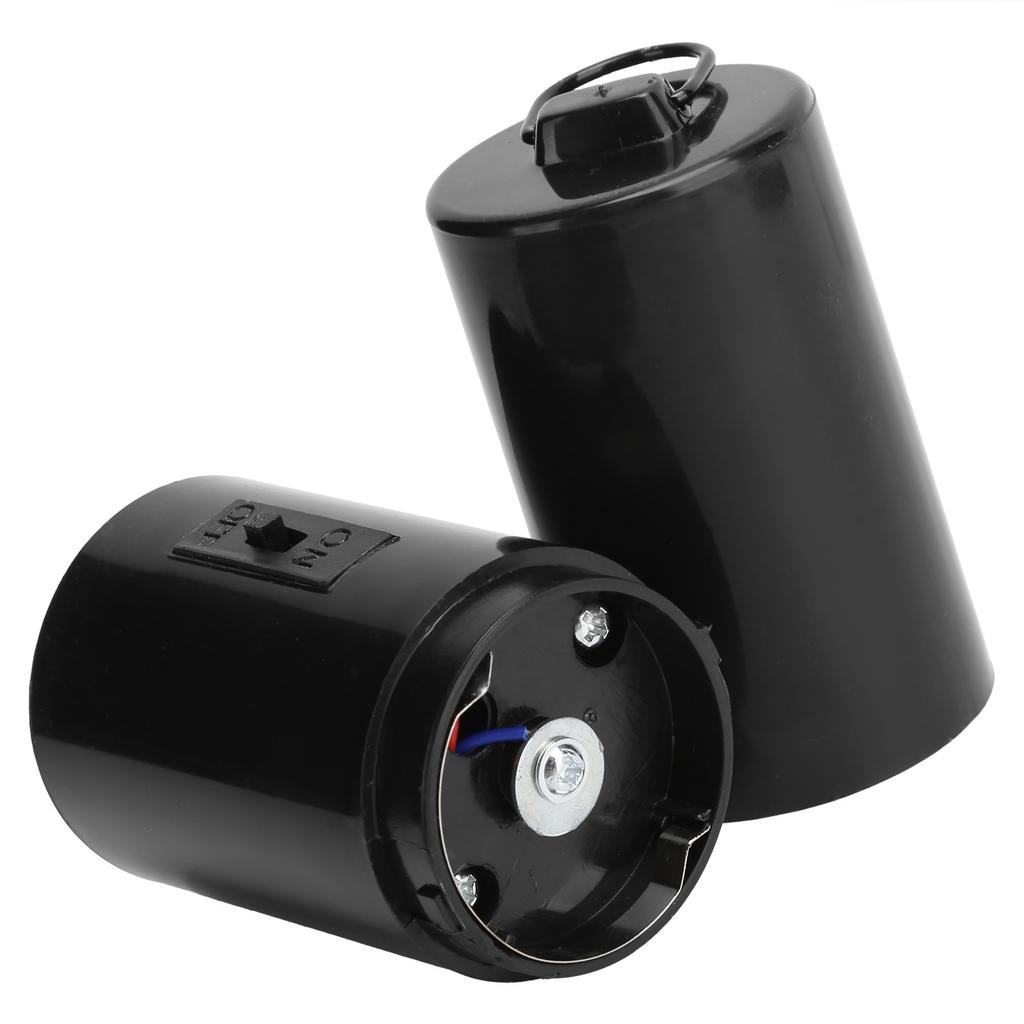 Hängender schwarzer rotierender Motor für Windspiele Mobiles batteriebetriebenes Gartendekor-Accessoire Hängender Display-Motor Garten-Accessoire