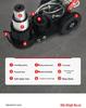 Heavy Duty Horizontal Pneumatic Hydraulic Jack, 80/100 Ton for Auto Repair with Special Air Pressure and 30/50T Hydraulic Oil Capacity.