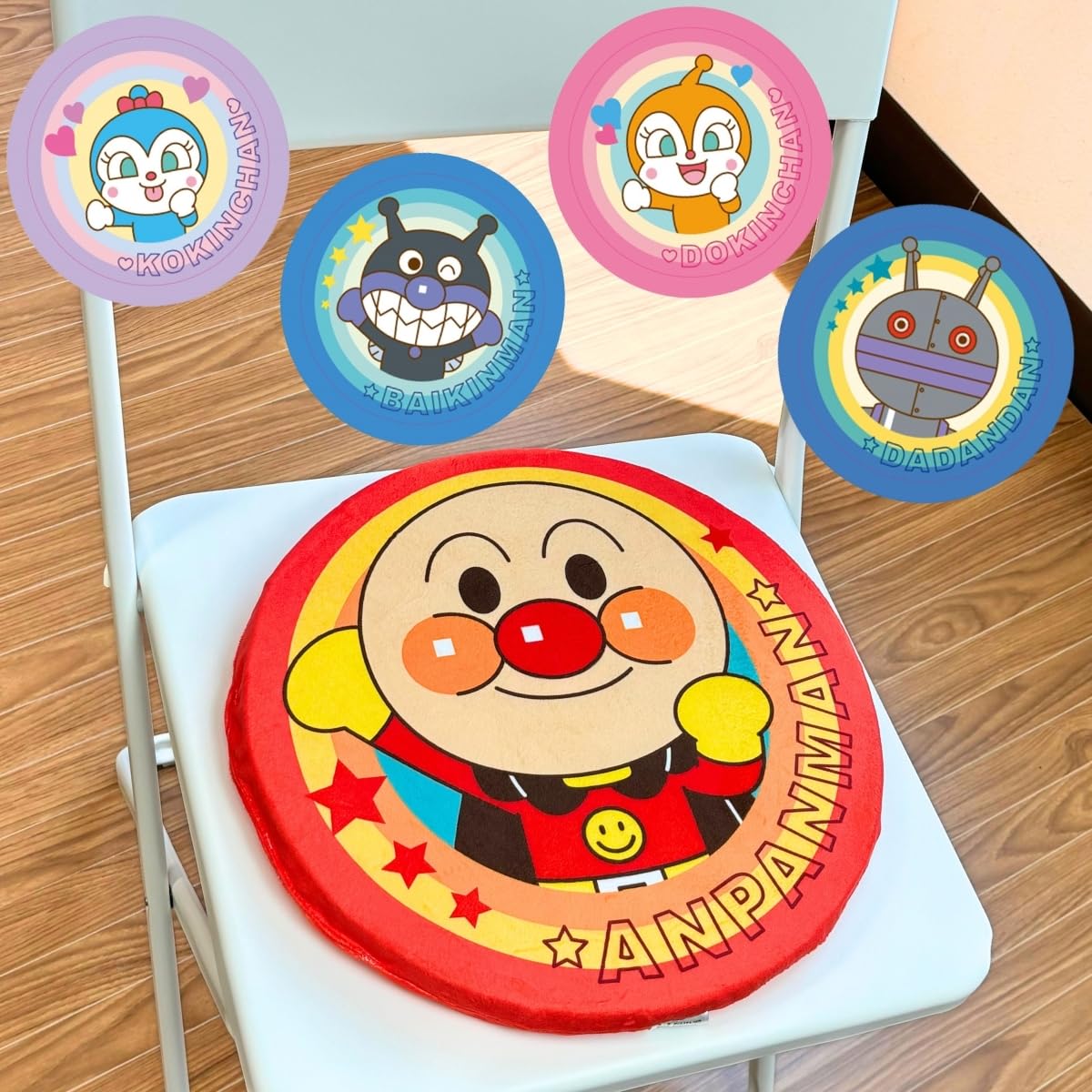 

BANDAI Анпанман Подушка-сиденье Диаметр 35 см Анпанман TO-AP2-35