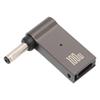 Type C Female to Male Adapter 100W 5A Aluminum Alloy PD Laptop Charging Adapter for Lenovo 4.0mm 1.35mm