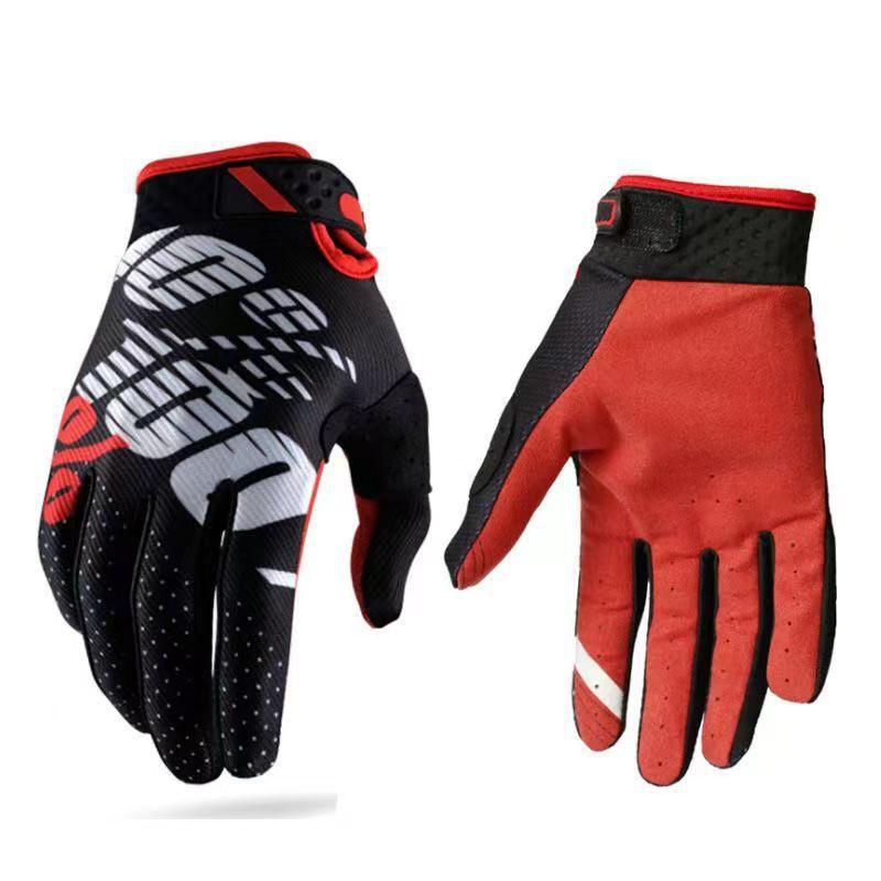 Full Finger Cycling Gloves Mountain Bike Road Motorcycle Off-Road Riding Anti-Slip Breathable Nylon Unisex Adult S-XXL