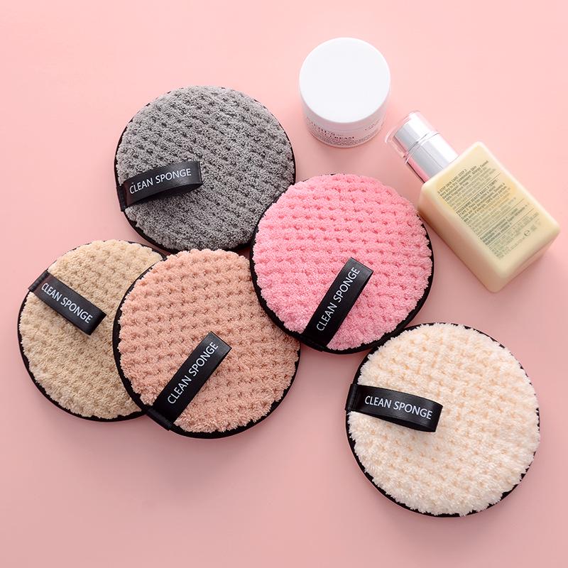 Reusable Beauty Cleansing Puff - Wet & Dry Makeup Remover and Face Wash Puff