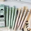4pcs Silent Pens Set Cartoon Design TacoTaco 0.5mm Ballpoint Black Color Quick-dry Gel Ink for Writing Office School A3015