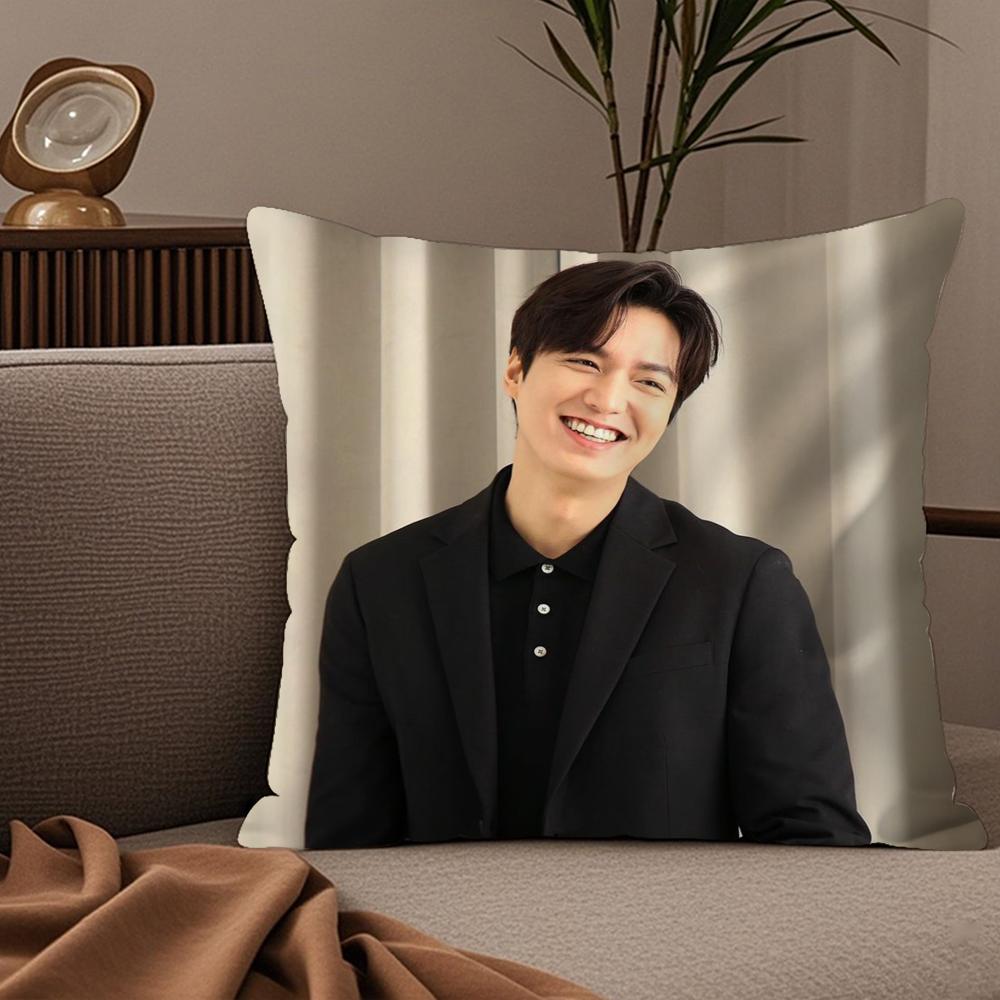 Korean Actor LLee MinHo Pillow Case Silky elegant Comfort Sofa Bed Invisible zipper