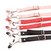 1 Pair Leather Strap Harness Nipple Clamps Slave Bondage Restraints Labia Clips Accessories Sextoys